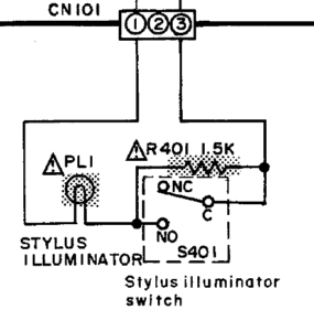 stylus-illuminator-circuit